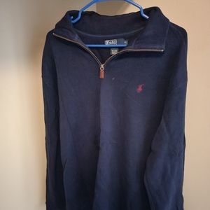 Polo Ralph Lauren XL Quarter Neck zip sweater